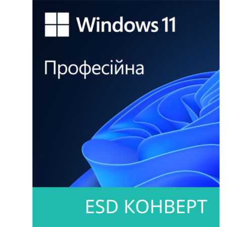 Операційна система Microsoft Windows 11 Pro 64-bit на 1ПК всі мови, ключ у конверті (FQC-10572VK)