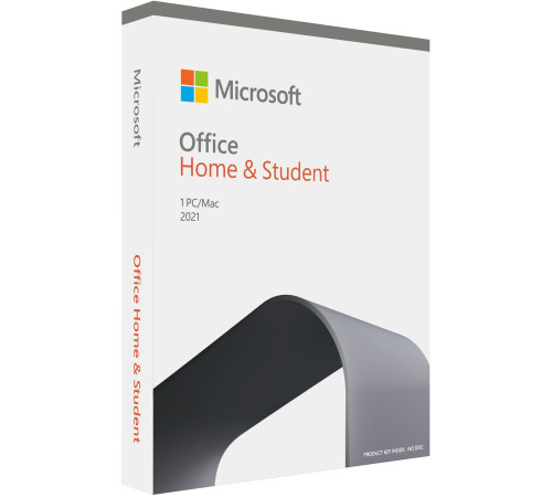 Microsoft Office Для дому та навчання 2021 для 1 ПК (Win або Mac), FPP - коробкова версія, англійська мова (79G-05393)