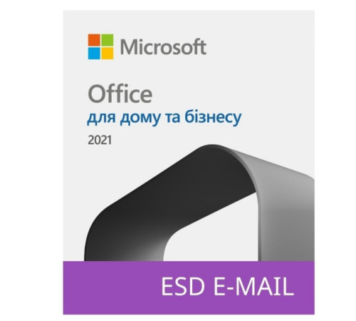 Microsoft Office для дому та бізнесу 2021 для 1 ПК або Mac, ESD – електронний ключ, всі мови (T5D-03484)