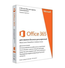 Офіс Microsoft Office365 Small Business Premium 32/64 Ukrainian Subscr 1YR Medialess (6SR-00140)