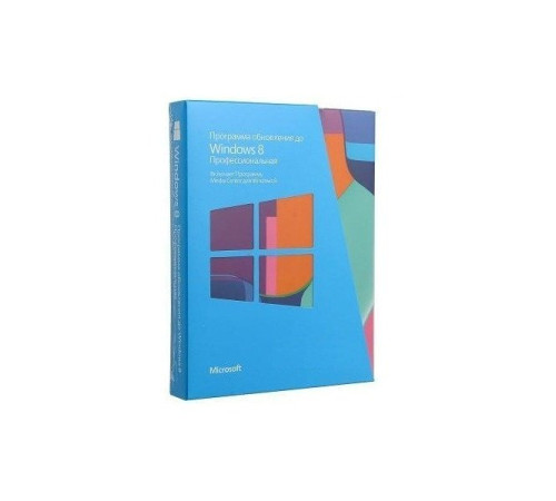 ПЗ Microsoft Win Pro Pack 8 32-bit/64-bit Russian PUP Medialess Win to Pro MC (5VR-000