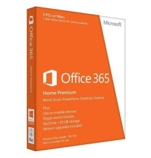 Програмне забезпечення Microsoft ПЗ Microsoft Office365 Home Prem 32/64 English Subscr 1YR Medialess (6GQ-00019)
